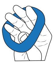 finger-spread-putty